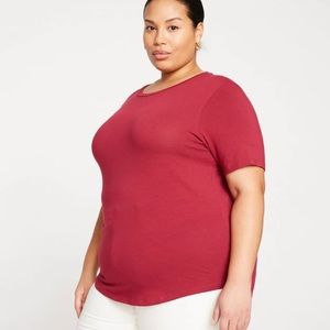 Universal Standard Tee Rex - Size 2XS (6-8) - Berry